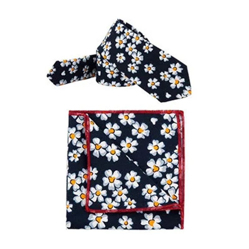 Модный 6 см хлопковый носовой платок, галстук, набор, черный, красный, с принтом, обтягивающий карман, квадратный галстук для мужчин, деловые, свадебные галстуки, аксессуары