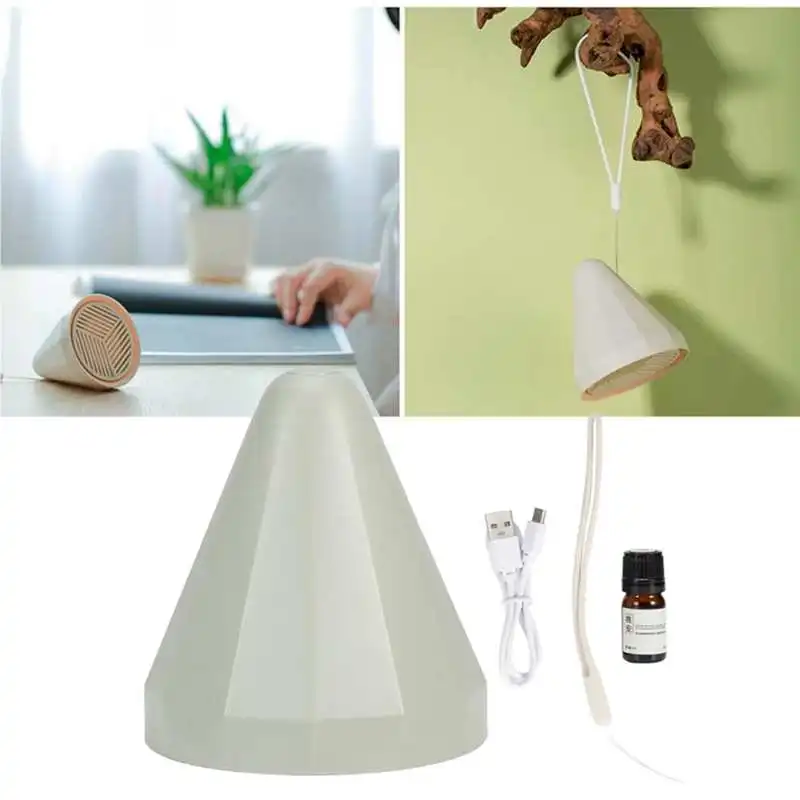 

Portable Mini No Mist Humidifier USB Charging Essential Oil Aromatherapy Diffuser for Home Office Desktop Decor