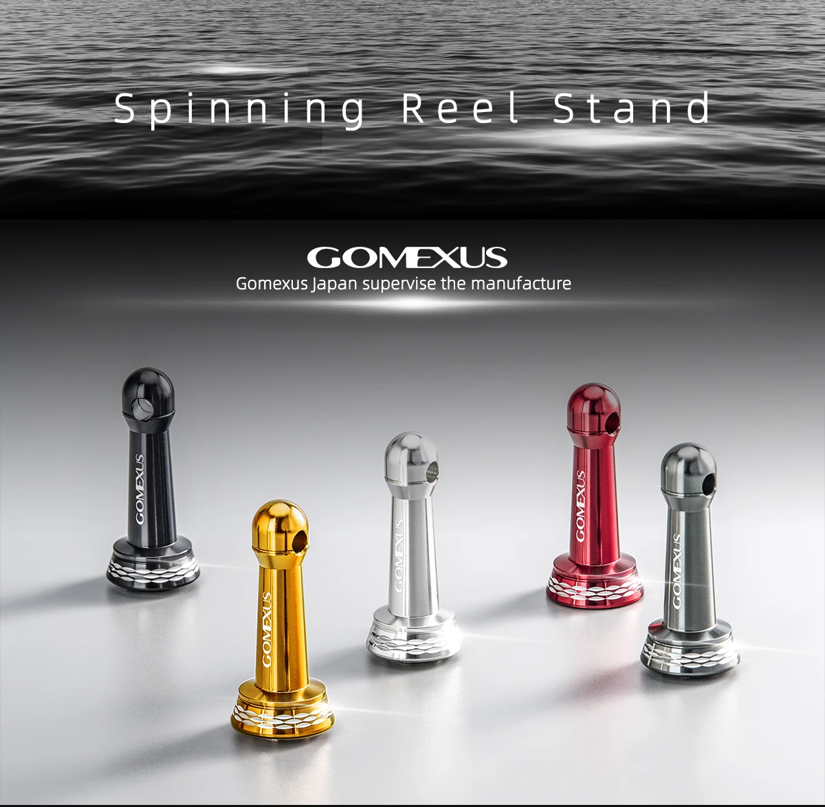 Stand para Stella Gomexus Carretel Shimano Stradic fk Sustentar Luvias Daiwa Spinning Reel 1000 6000 Direto Como Descrição 2 Suporte do carretel de gomexus para shimano