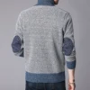 Covrlge Winter Thick Warm Sweater Coat Men Cardigan Jumpers Men Patchwork Cashmere Wool Liner Zipper Fleece Coats Men MWK014 ► Photo 3/6