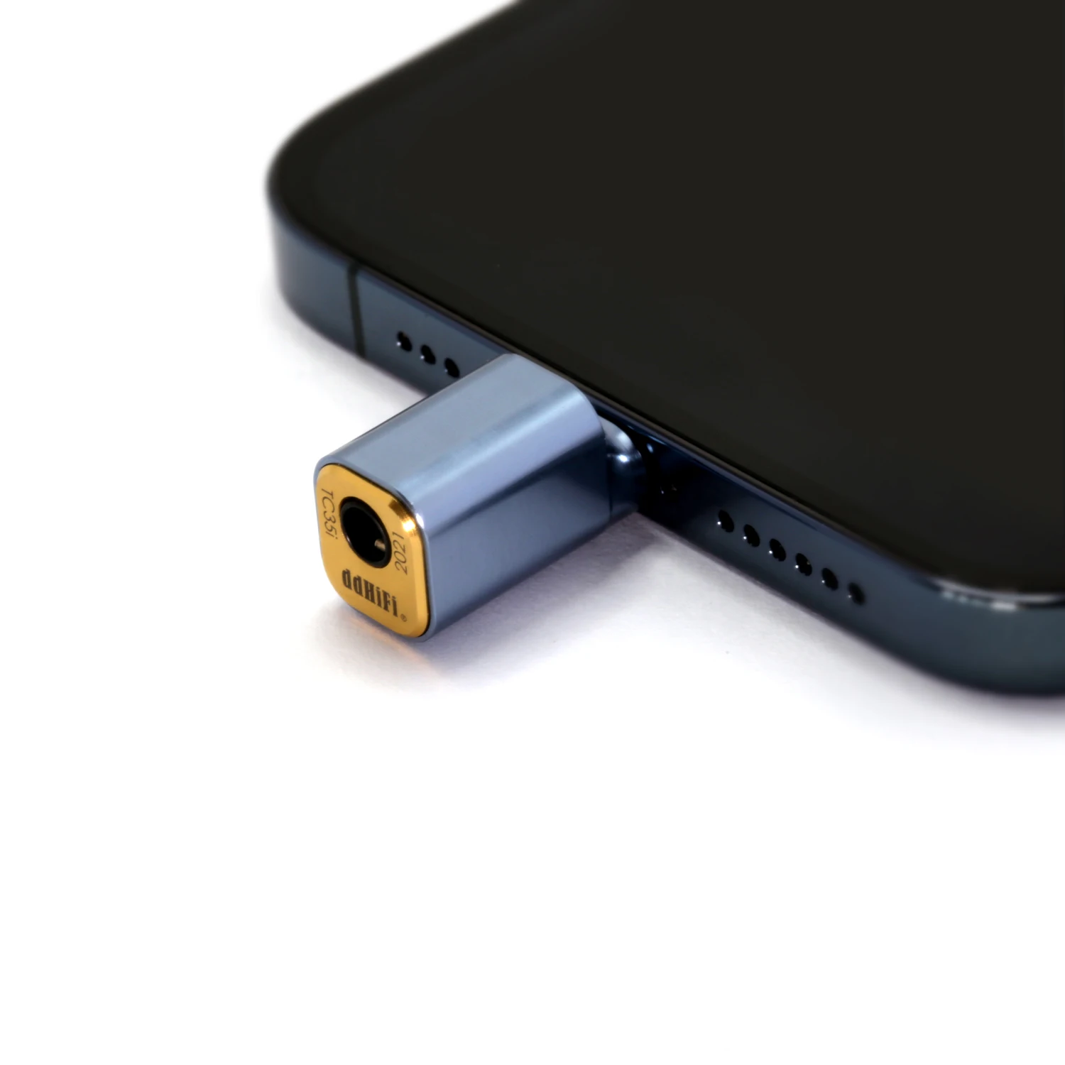DD ddHiFi New Aluminum Alloy TC35i () Lightning to 3.5mm Jack AUX Male Headphone Adapter for iOS iPhone / iPad / iPod Touch
