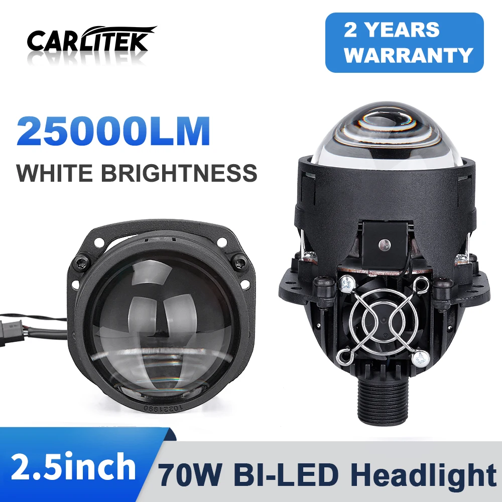 Led Angel Eye Headlight Projector Lenses 2.5 Inch Bi-Xenon Full Kit with H1  Led Bulbs White Ring LED Halo For H4 H7 Car Retrofit - AliExpress