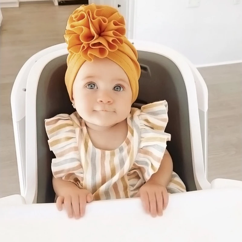 Baby Hat Headband Soft Girl Turban Spring Toddler Newborn Cap Bonnet Headwraps Kids Beanies