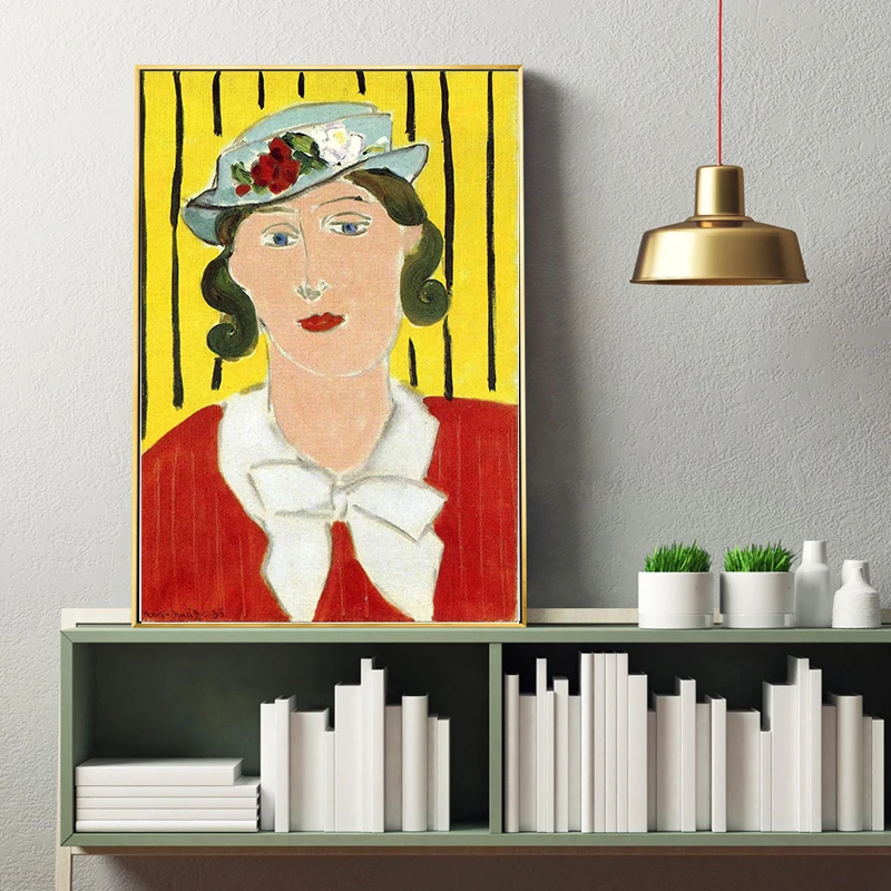 Модульный холст с французской дамой HD принты настенные художественные плакаты