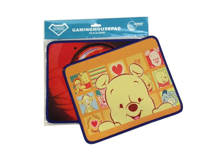 

L-17 Cute Cartoon Mouse Pad Thick Covered Edge Mouse Mat for Home & Office Use Anti-up Edge Mouse Pad