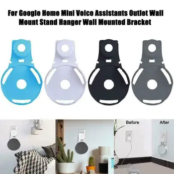 

Outlet Wall Mount Stand Bracket Hanger Holder for Google Home Mini Voice Assistant Smart Speaker Accessories