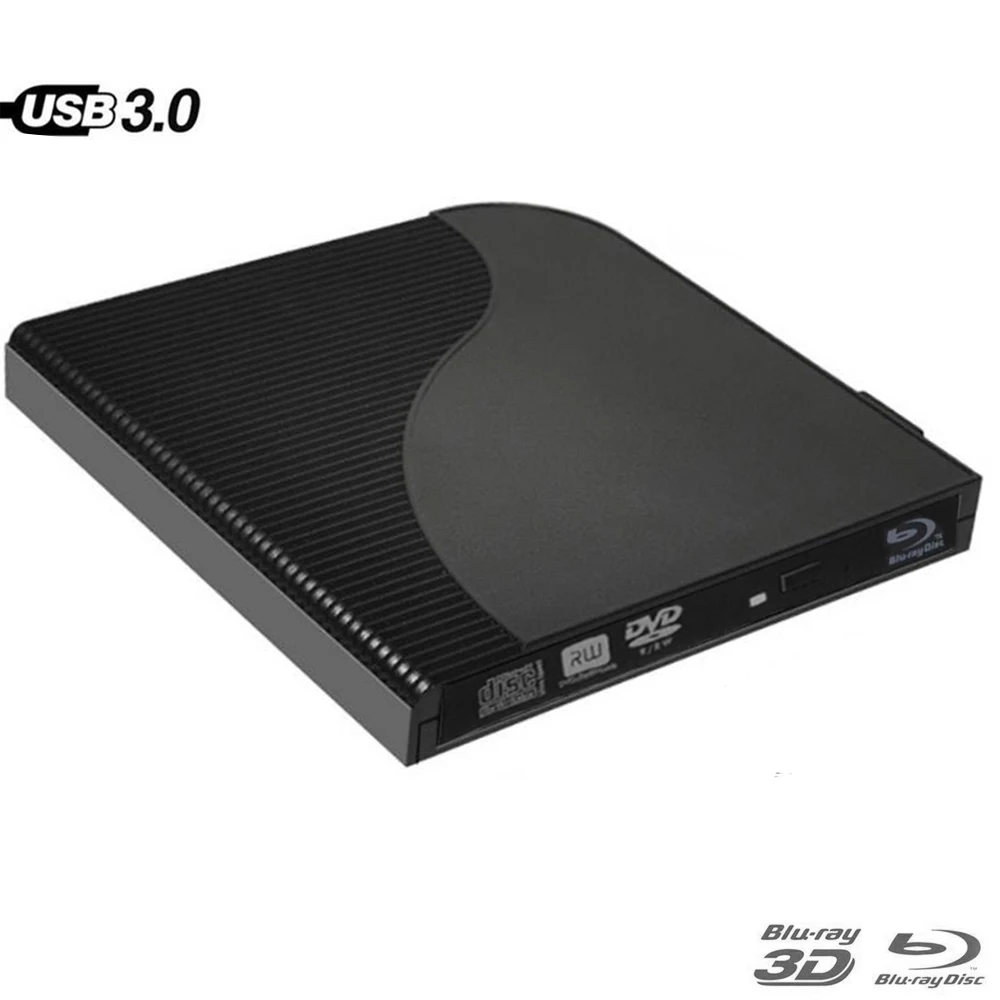 USB 3 0 Bluray Внешний оптический привод 3D плеер устройство записи DVD +/-RW/RAM приводы для