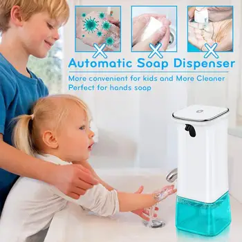 

280ml Automatic Sensor Bathroom Liquid Soap Cleanser Foam Dispenser Container Hand Care Soap Dispenser Safety Washing Hand