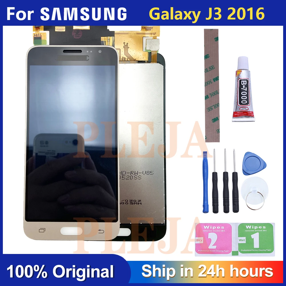 Pour Samsung Galaxy J3 2016 J320 J320A J320F J320M écran LCD avec écran tactile numériseur assemblée peut être ajuster la luminosité | AliExpress