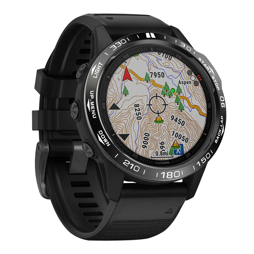 Ring Case Protection Cover Bezel Garmin Fenix 6 Pro/6 sapphire Smart Bracelet Bezel Ring Anti Scratch Metal Cases fenix6