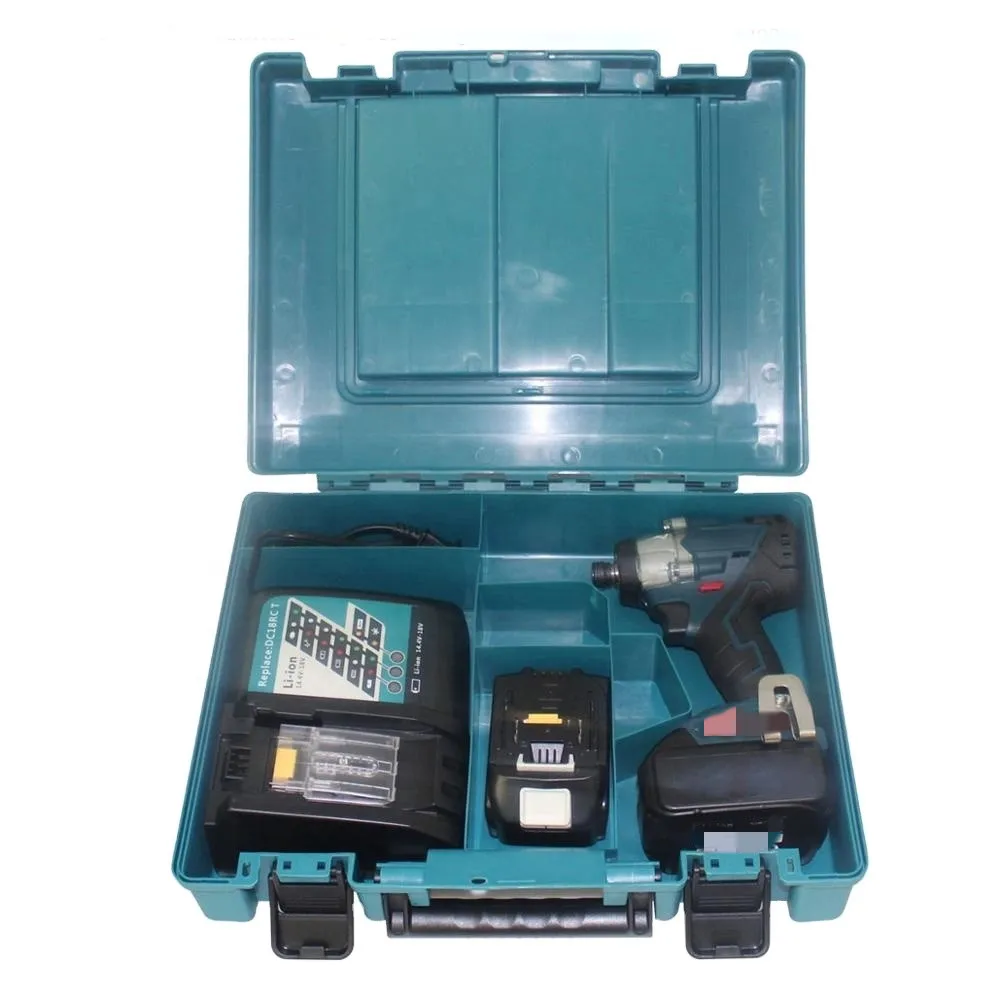 

Rechargeable Impact Drill Driver for 18v Makita Li-ion Battery Cordless LXT Li-ion Brushless Impact Drill Driver Quick-Shift