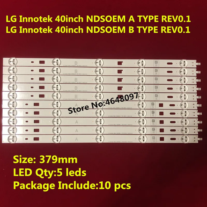 LG Innotek 40 дюймов NDSO EM A B Тип Rev0.1 5 Ledli 37 9 см Светодиодная ТВ Панель|Светодиодные