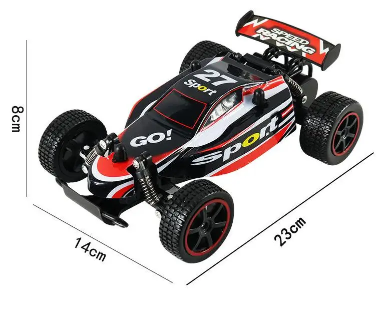 average rc car speed