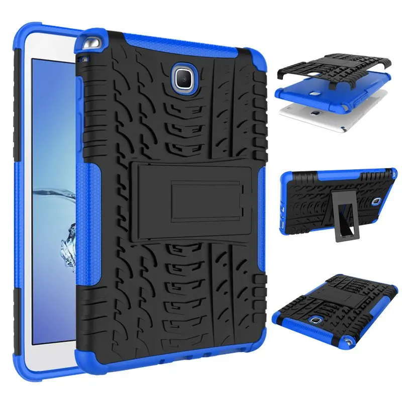 For Samsung galaxy Tab A 8.0 2015 case Tab5 8.0 SM- T350 T355 Tablet Armor case Silicone TPU+PC Shockproof Stand Cover +Film+Pen For Samsung galaxy Tab A 8.0 2015 case Tab5 8.0 SM- T350 T355 Tablet Armor case Silicone TPU+PC Shockproof Stand Cover +Film+Pen