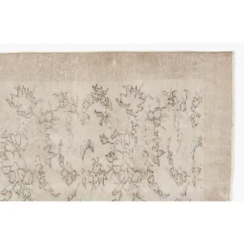 

Handmade Beige Vintage English English Area Rug 176x270 Cm-5'9''X8'10''