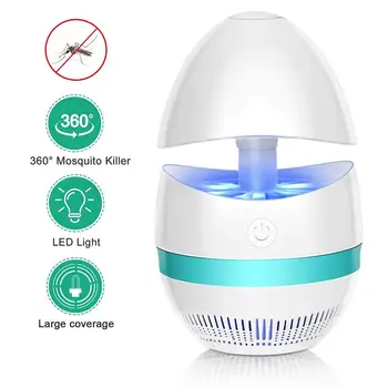

360 Degree Photocatalyst USB Powered LED Light Mini Insect Mosquito Killer Lamp