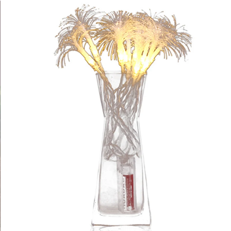 LED String Lights Fibre Optic Flower Fairy Lights Color Lantern Flowers Garland Christmas Light Wedding Holiday Decor 2 (1)