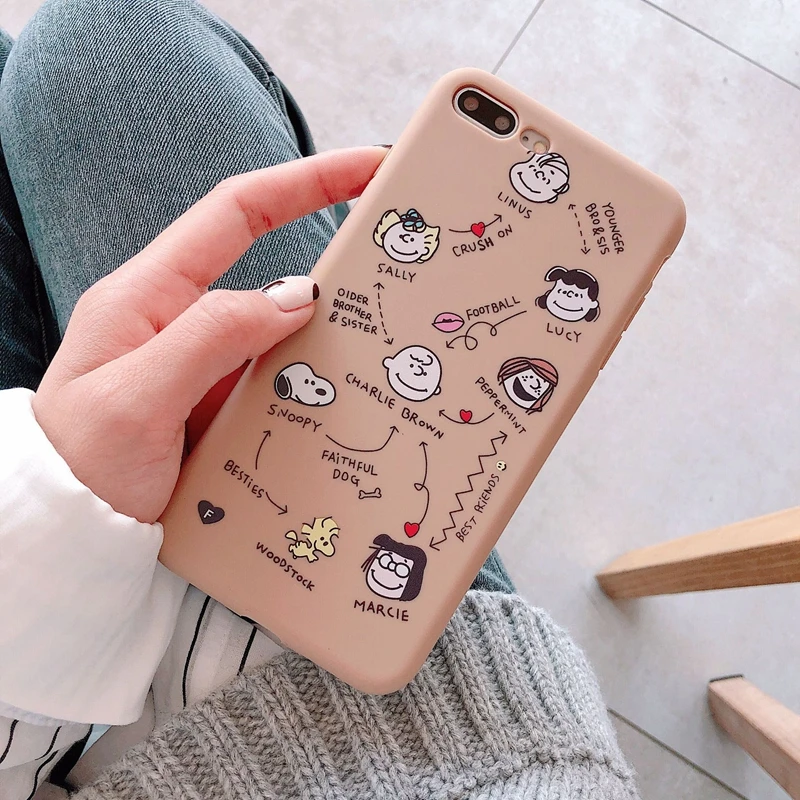 Fashion Smile Girl Green Soft TPU Phone Case For iPhone X XS Max XR 7 8 6 6S Plus 11 Pro Max Ultra Thin Cartoon Cute Cover Cases