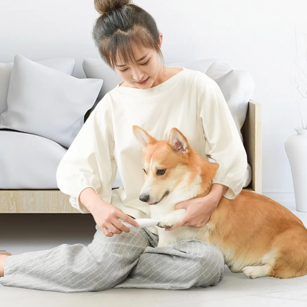 Xiaomi Pet точный триммер кошка Груминг для собачьей шерсти местный бритва предохранительный резак головка для ушей глаза ноги шов