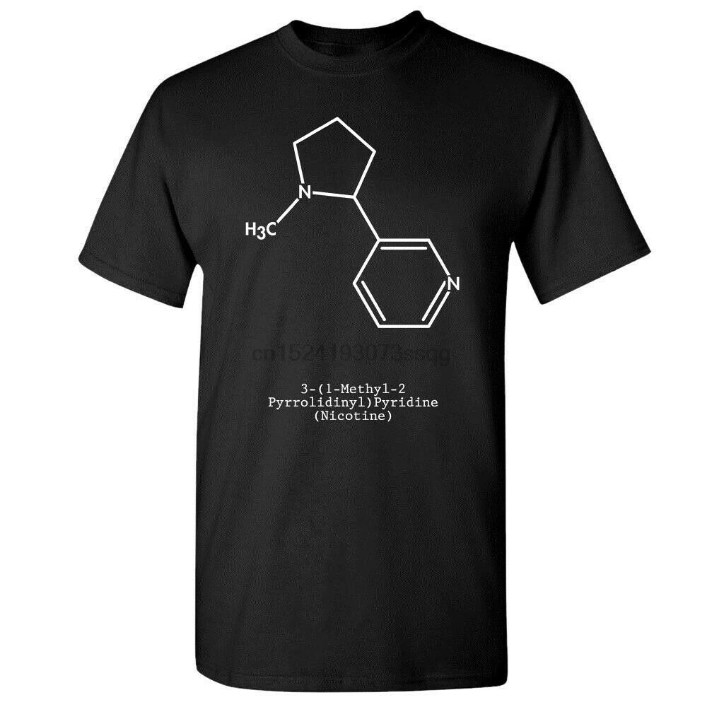 Nicotine Molecule Shirt Tobacco Control Cigar Lounge Cigarette Smoking Vape Shop |