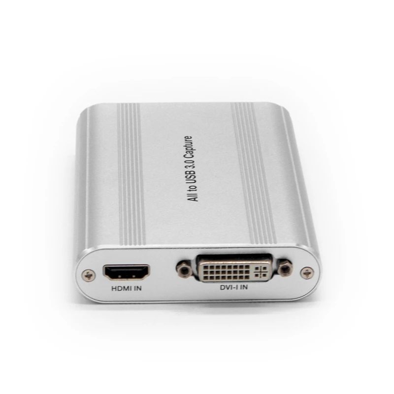 Мульти-входной порт к USB3.0 видео коллектор получает аудио и видео входные сигналы от HDMI, DVI(VGA, YPbPr, AV) и SDI