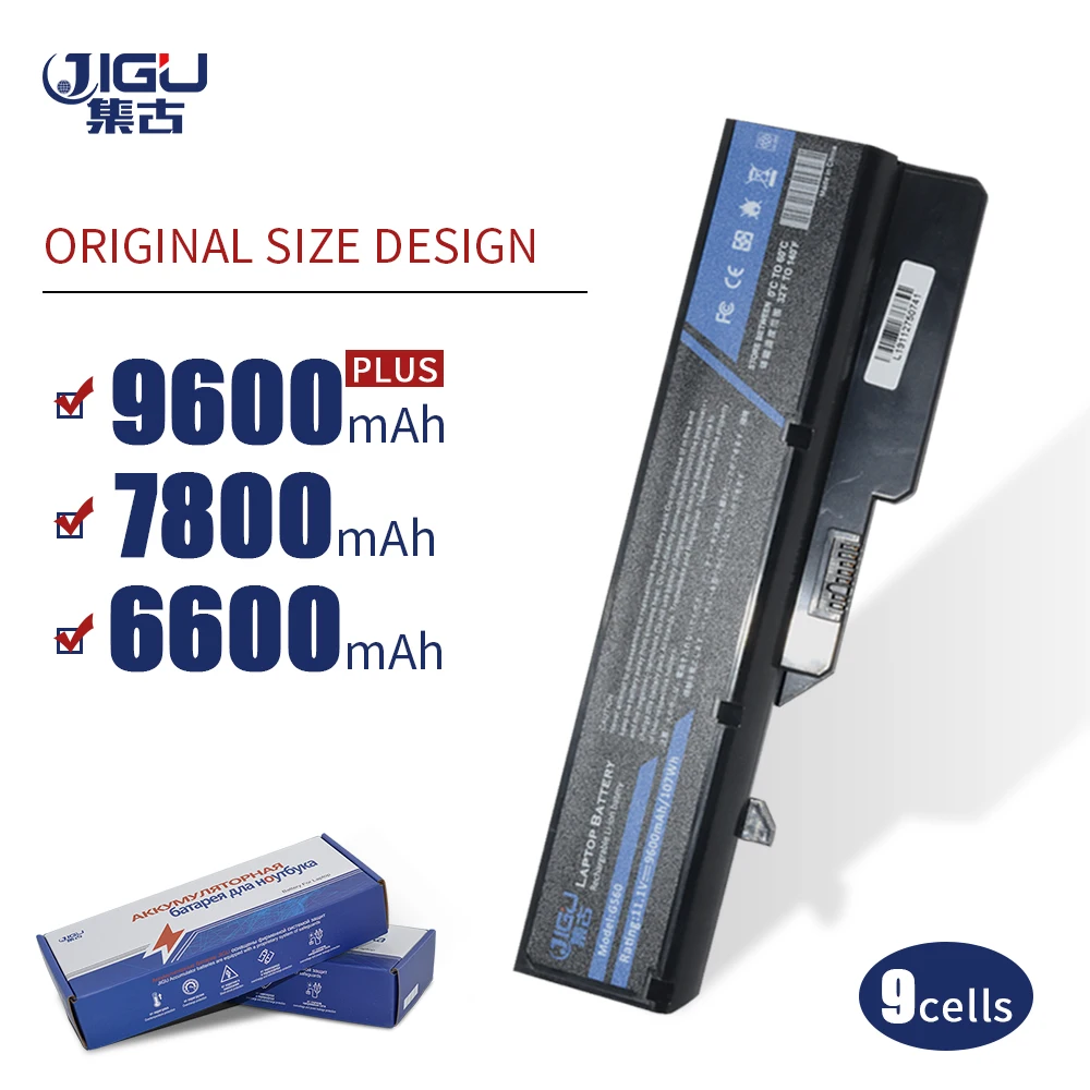 JIGU 9 ячеек ноутбук Батарея для lenovo E47G E47L IdeaPad G465 G470 G475 G560 G565 G570 G780 G770 V360 V370 V470 V570 Z370