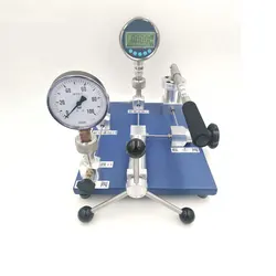 Table d'étalonnage de pression d'air 0.1 – 6mpa, dispositif d'étalonnage de jauge de pression, générateur de pression à Source de gaz 