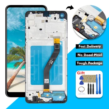 

AAA+ LCD For Samsung Galaxy A21 A215 SM-A215U LCD Display Touch Screen Digitizer Assembly with Frame