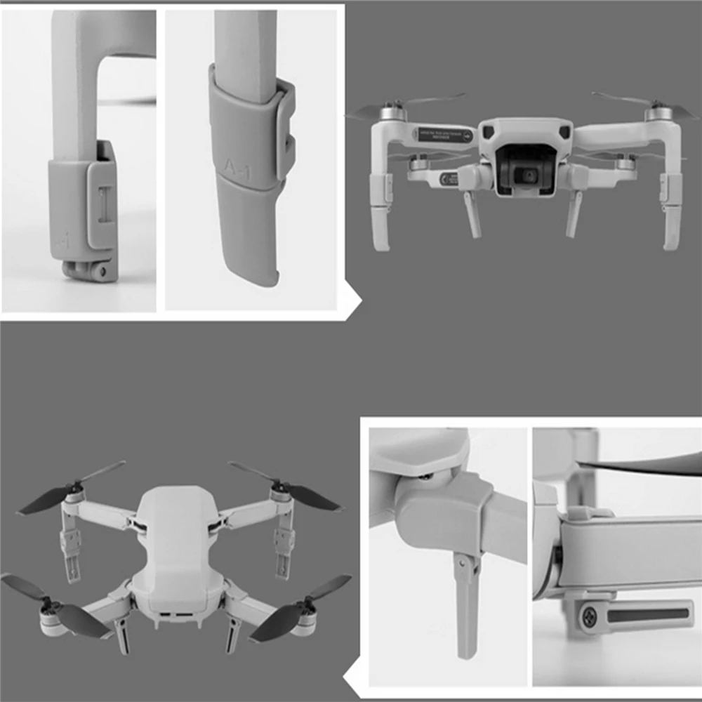 4 шт. быстросъемный Расширенный посадочный механизм для DJI Mavic Mini Drone складной увеличивающий опоры ног протектор запасные части