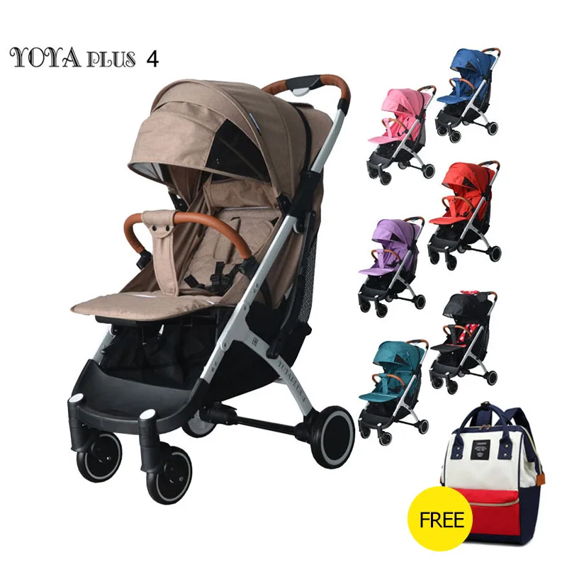 YOYA Plus 4 легкая детская коляска переносная yoya 2 в 1 5 бесплатных подарков|Легкая