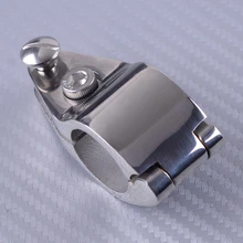 DWCX 7/8 ''316 Серебряный, морской Бимини Топ навесной Челюсти Слайд-оборудование фитинг нержавеющая сталь подходит для морской лодки яхты