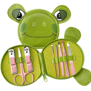 

Manicure Set, 8 in 1 Stainless Steel Professional Pedicure Kit Nail Scissors Grooming Kit