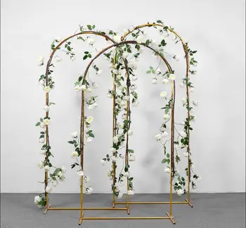 

Wedding props Sen iron flower gate outdoor flower door shelf wedding scene decoration background layout flower stand arch