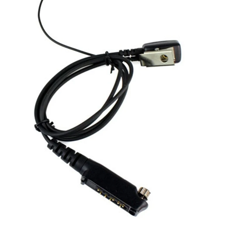 NEW PTT MIC G Shape Earpiece Headset for Sepura STP8000 Walkie Talkie Ham Radio Hf Transceiver Handy C1035A