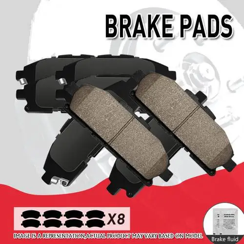 

8PCS Front & Rear Ceramic Brake Pads Fit For 2006 2007 2008 2009 Legacy Outback