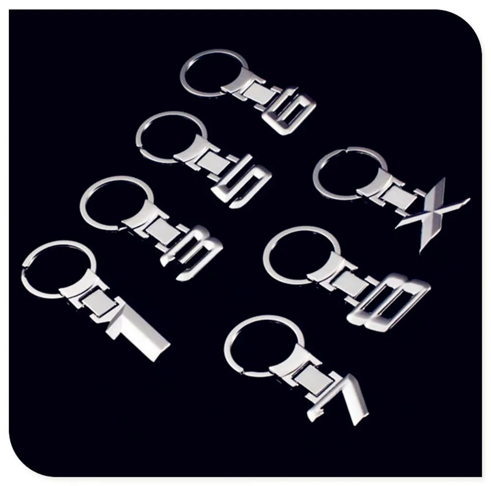 Car 3d Alloy Key Chain Keychain Emblem Rings For Land Rover RangeHSE SC Sports version Freelander V6 found 3 V8 | Автомобили и