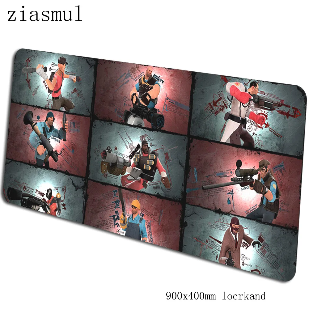 Коврик для мыши team fortress 2, 90x40 см, коврики для мыши, мультяшный игровой коврик для мыши, геймер, великолепные персонализированные коврики для мыши, клавиатура, ПК, коврик - Цвет: pattern 9