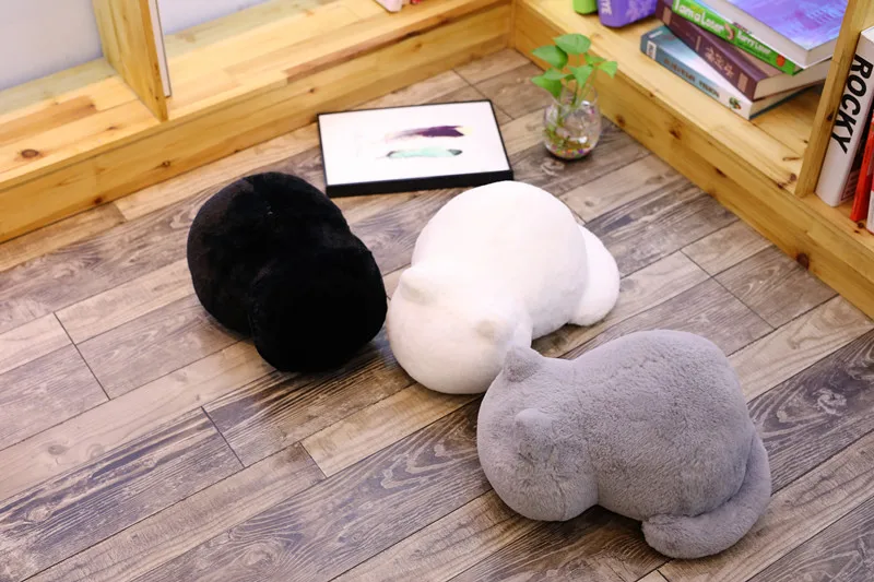 Kawaii Плюшевые игрушки для кошек, укомплектованные милыми тенями, куклы для кошек, детские подарочные куклы, милые игрушечные животные, 3 цвета, украшение для дома, мягкие подушки