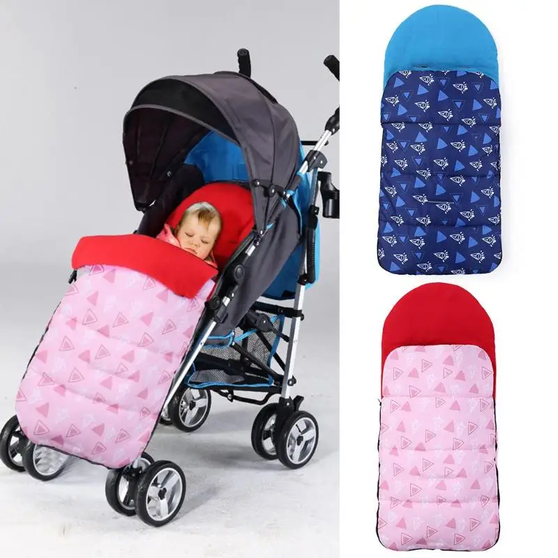 Конверты для новорожденных; Универсальный Высококачественный мягкий дышащий спальный мешок с нежным принтом для коляски; зимний теплый спальный мешок