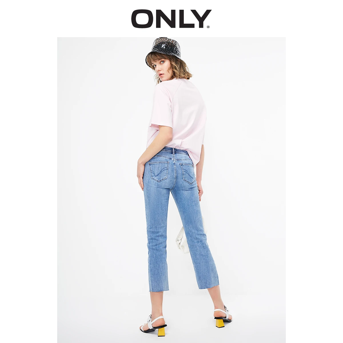 Только женские летние новые винтажные Харадзюку микро брюки тонкие укороченные джинсы | 119149611