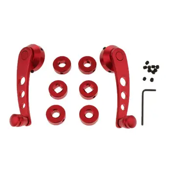 

Parts Window cranks Screws Allen key Aluminum For Car Door Accessories