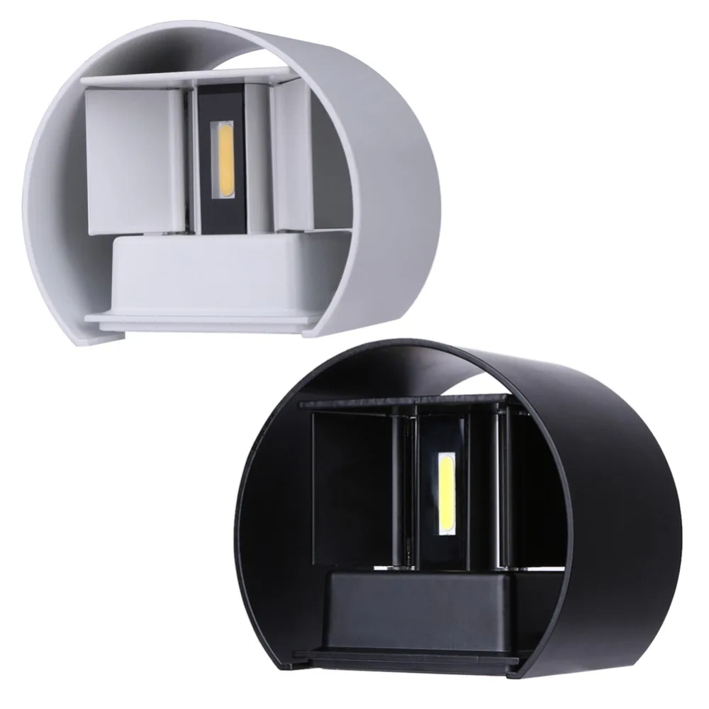  New Arrival 7w Led Outdoor Wall Lamps Porch Lights Exterior Round Sconce Lighting Lantern Light Fixture With 2 Cob Chips new arrival men and women rain coat lightweight poncho fashion waterproof breathable raincoat adults outdoor windproof cloak