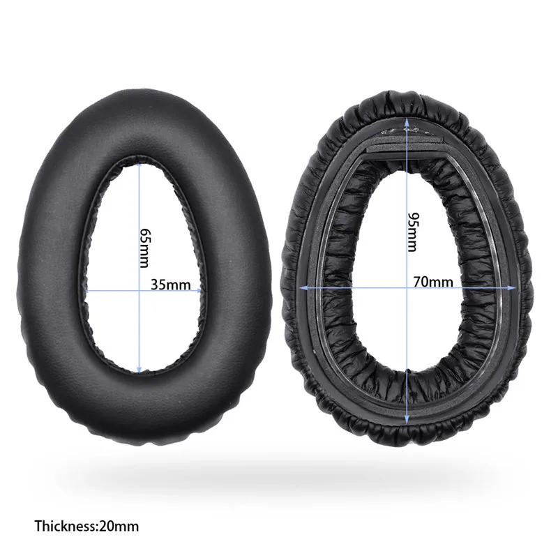 Replacement Soft Memory Foam Ear Pads Cushion For SENNHEISER PXC 550