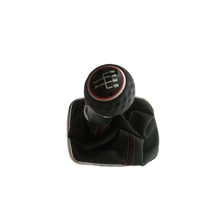 Для VW Golf 4 Bora MK4 Jetta 4 1998-2004 ручка переключения рулевого механизма автомобиля мяч покрытый кожей 5 Скорость 12 мм