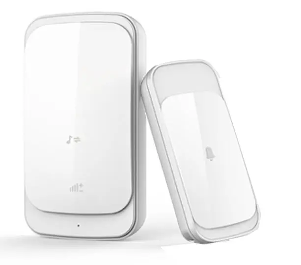 1 emitter 1 receiver 3 излучающих варианта IP44 Водонепроницаемый излучатель 280-350 метров британский стиль кольцо дверной звонок Сенсорная панель дверной звонок беспроводной дверной Звонок - Цвет: 1 emitter 1 receiver