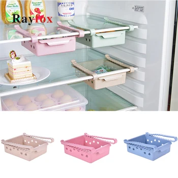 

Kitchen Accessories Gadgets Multi-purpose Fresh Spacer Layer Refrigerator Storage Boxes Food Container Pull-out Drawer Organizer