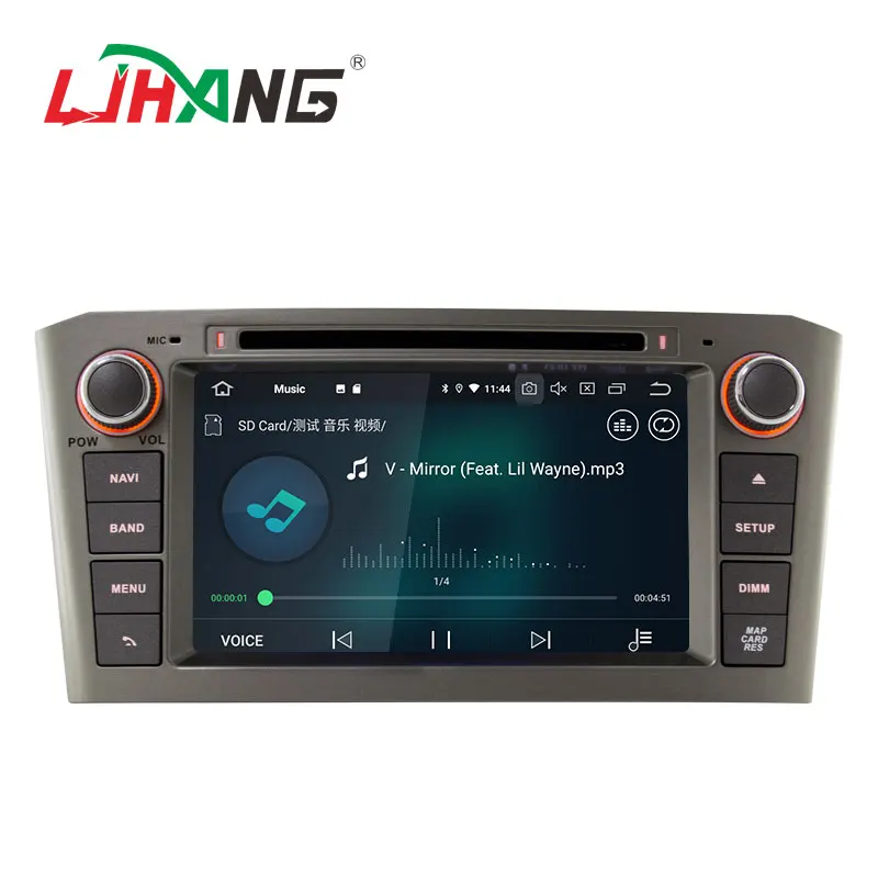 LJHANG автомобильный dvd-плеер Android 9,0 для Toyota AVENSIS 2005 2006 2007 мультимедийный автомобильный Радио 8 ядерный gps wifi автоаудио стерео ips fm