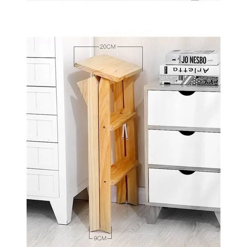 Маленькая кухня Tangga Lipat Echelle Pliante Marchepied Pliant складной Dobravel деревянный стул Stepladder