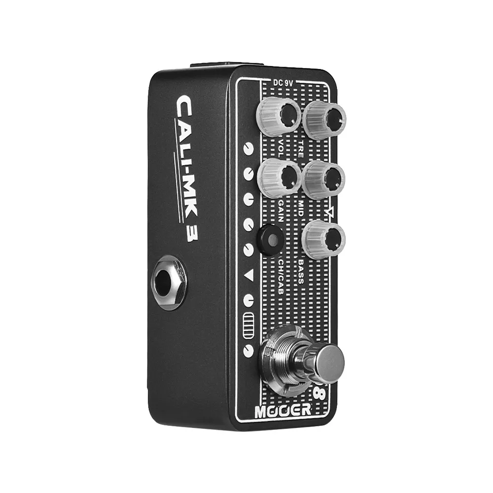 MOOER микро предусилитель серии 008 Cali-MK 3 Californian Session Combo цифровой предусилитель гитары педаль эффектов True Bypass
