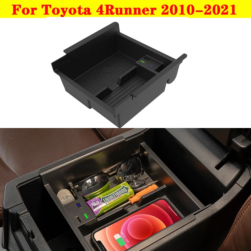 car-mobile-phone-fast-charging-plate-car-cellphone-wireless-charger-holder-accessories-10w-for-toyota-4runner-2010-2021